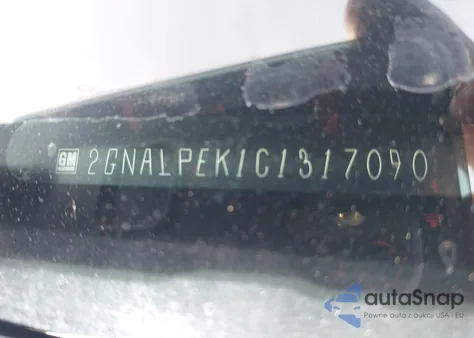 2012 Chevrolet Equinox 2Lt from USA, damaged, VIN 2GNALPEK1C1317090